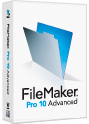 「FileMaker Pro 10 Advanced」画像